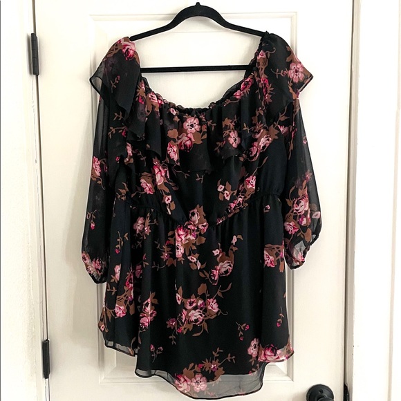 Lane Bryant Peplum Blouse - Picture 2 of 5